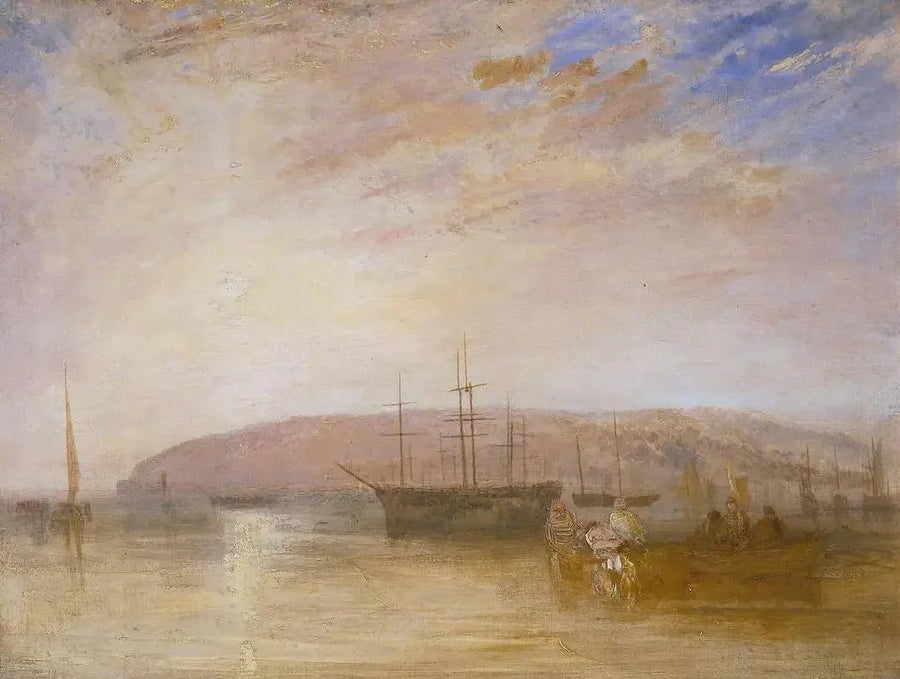 Laivaus Itä-Cowesin niemeltä - J. M. W. Turner