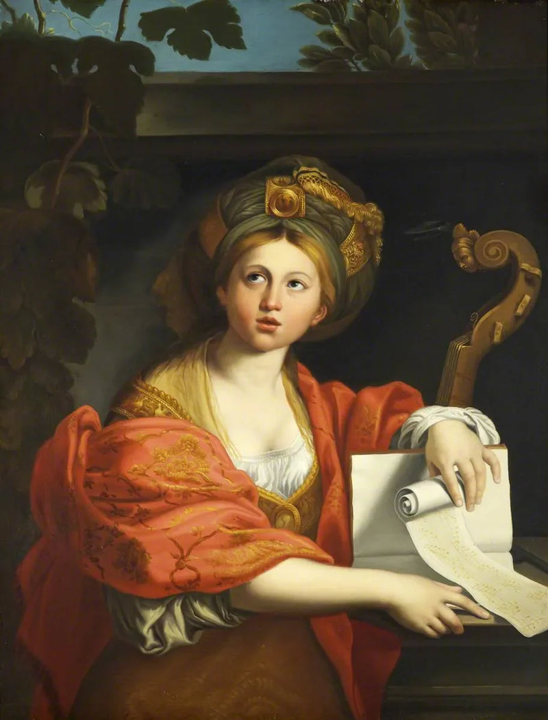Sibilla Cumana (Sibylle de Cumes) - Domenichino