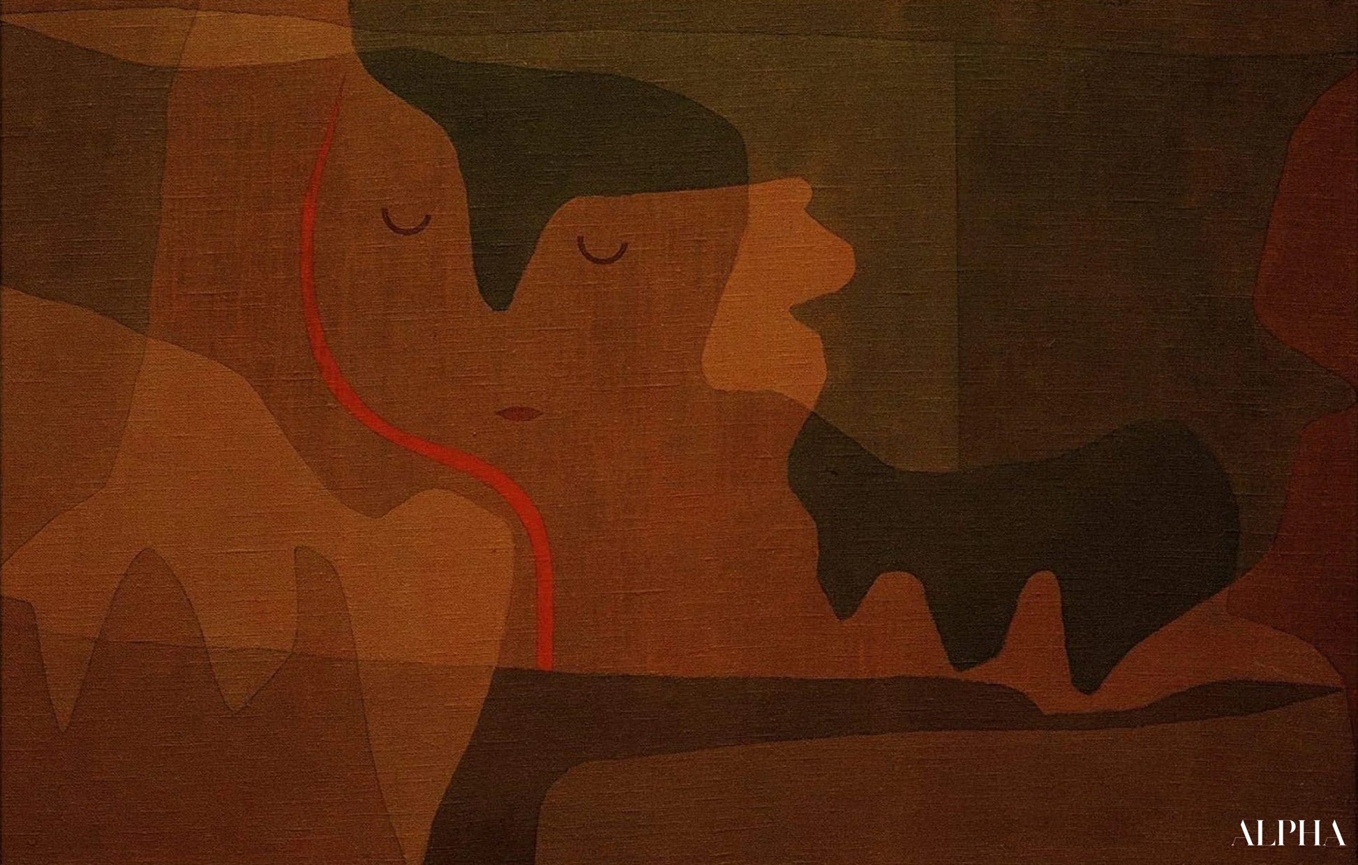 Sieste le sphinx - Paul Klee - Reproductions de tableaux et peintures haut de gamme