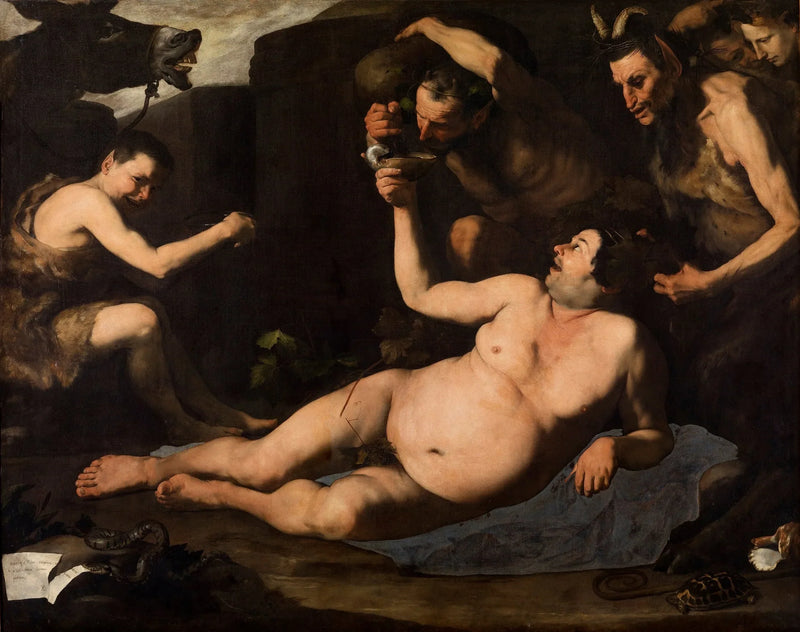 Silène juovuksissa - Jusepe de Ribera