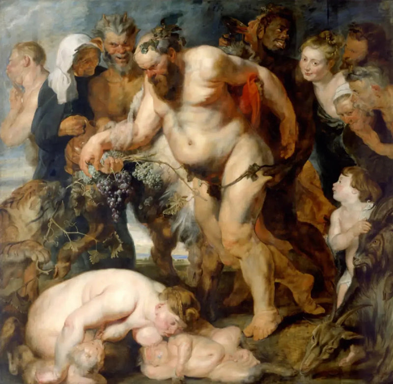 Silène juovuksissa - Peter Paul Rubens