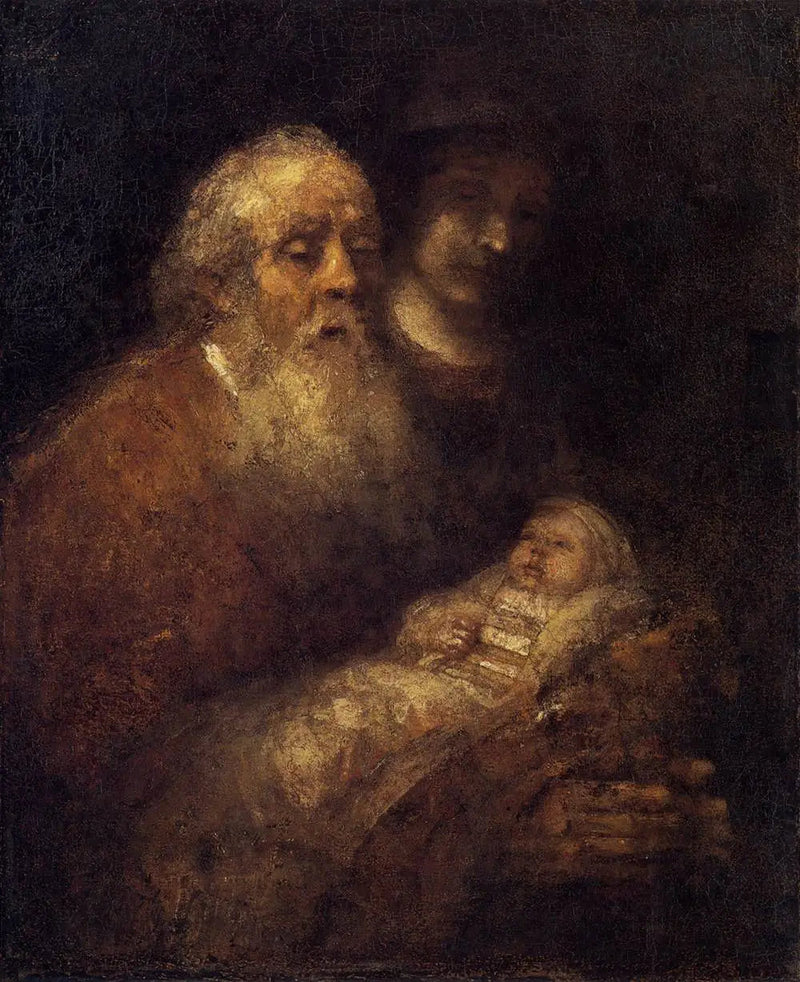Siméon temppelissä - Rembrandt