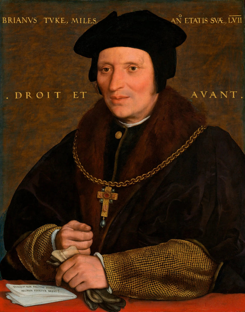 Sir Brian Tuke - Hans Holbein nuorempi