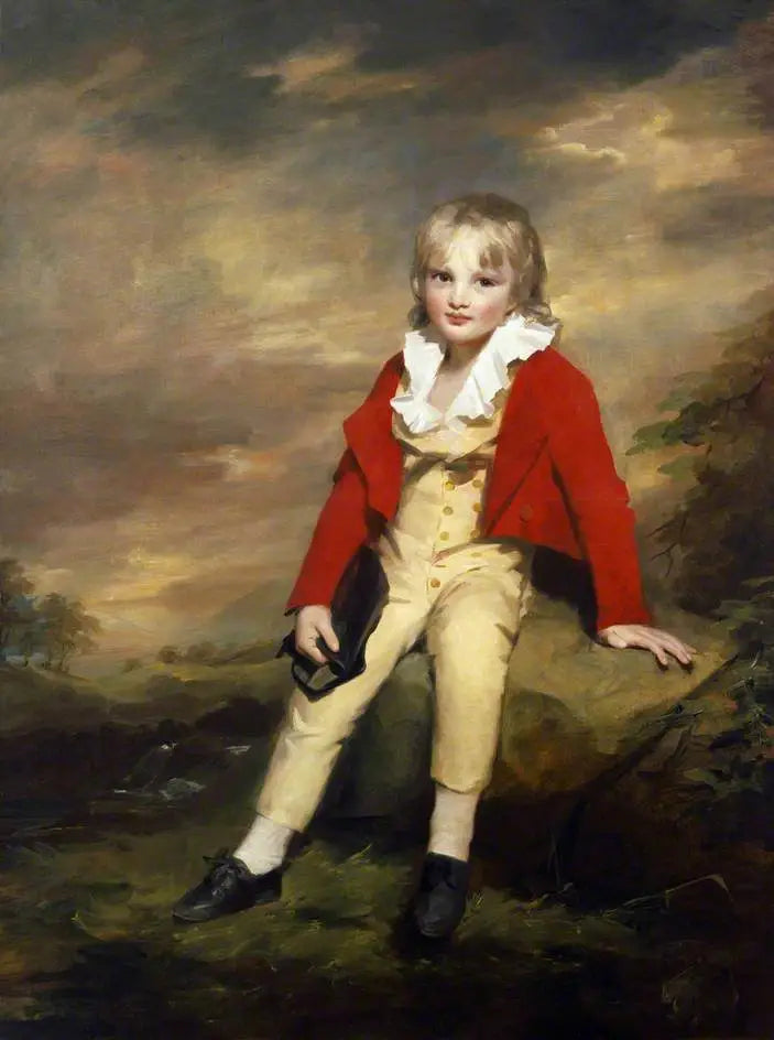Sir George Sinclair d'Ulbster (1790–1868), lapsi - Henry Raeburn