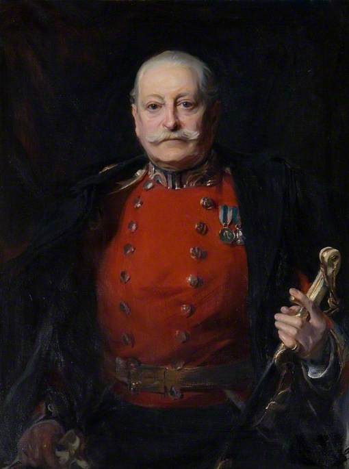 Sir John Richard Geers Cotterell (1866–1937), 4. baronetti, Herefordshiren lordiluutnantti (1904–1933) - Philip de László