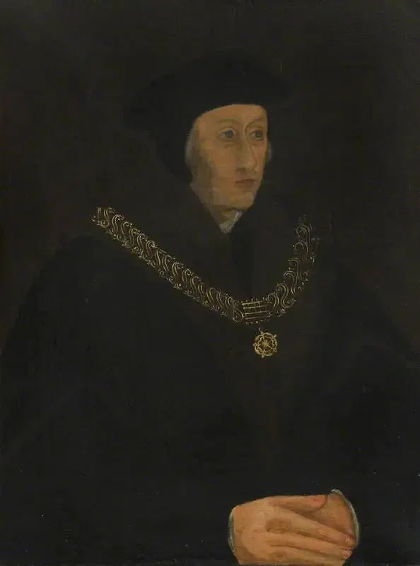 Sir Thomas More (1478–1535), reformaation marttyyri, lordin kansleri (1529–1532) - Hans Holbein nuorempi