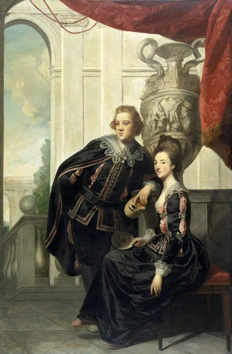 Sir Watkin Williams-Wynn (1749–1789) ja Lady Henrietta Williams-Wynn (1748–1769) - Joshua Reynolds