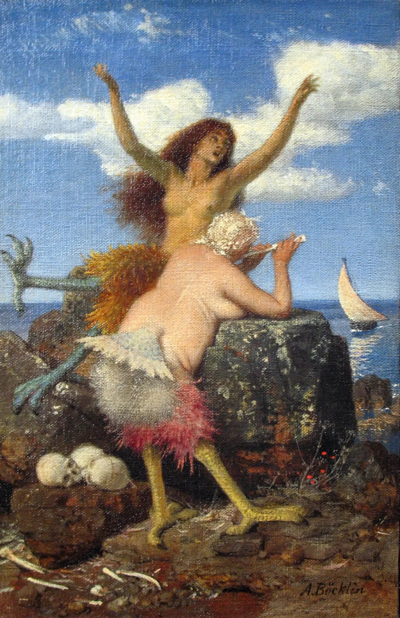 Sirenejä - Arnold Böcklin