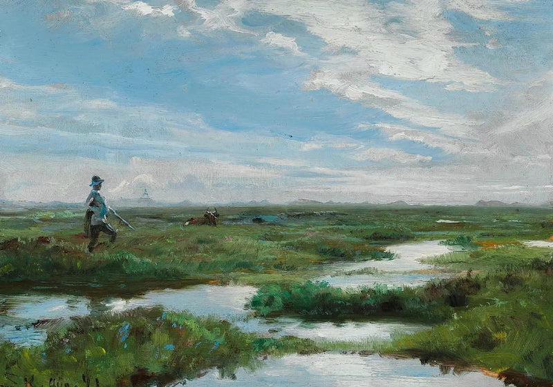 Skagen Heath lähellä Brovandene - Peder Severin Krøyer