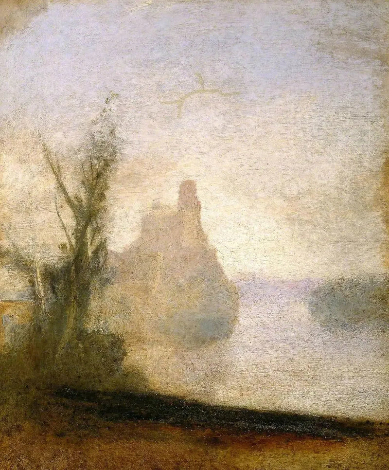 Luonnos teokselle 'Loiren rannat' - J. M. W. Turner