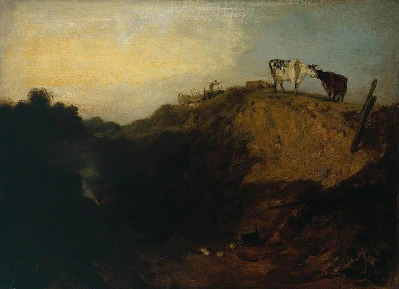 Pankin luonnos, romaneilla - J. M. W. Turner