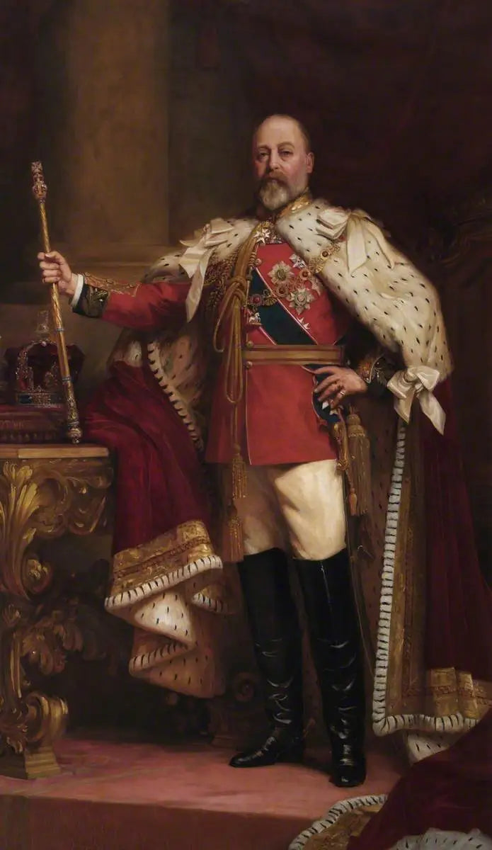 SM kuningas Eduard VII, käsityön suojelija - Luke Fildes