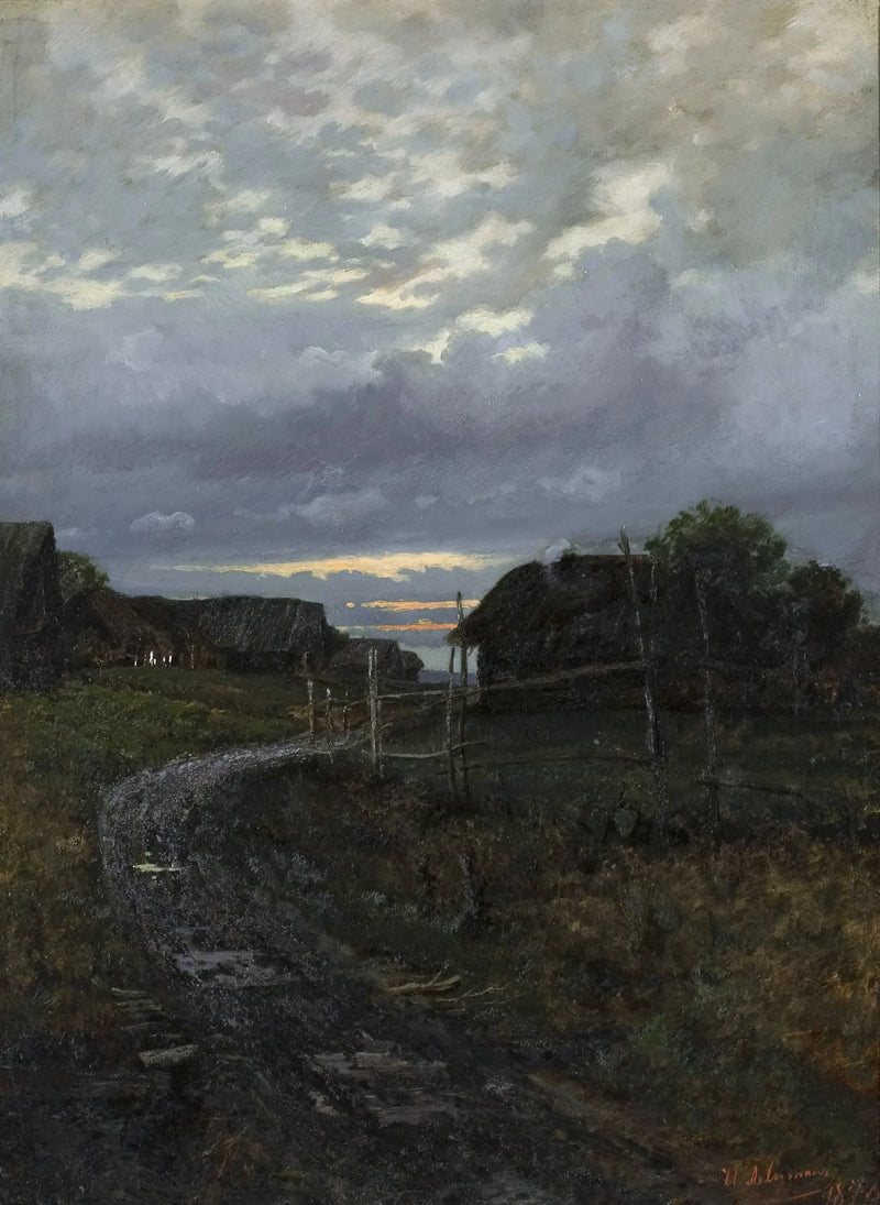 Ilta - Isaac Levitan