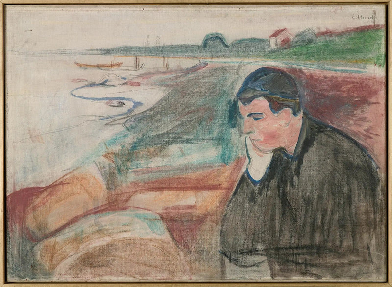 Ilta. Melankolia - Edvard Munch