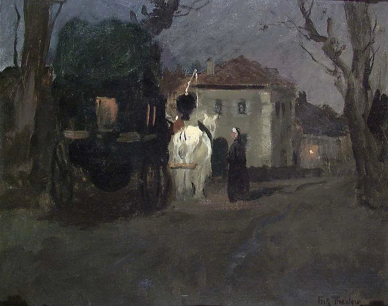 Ilta Beaulieussa - Frits Thaulow