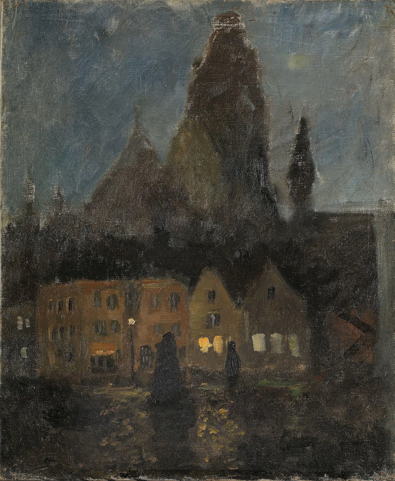 Ilta Dieppessä - Frits Thaulow