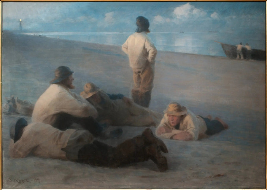 Kesäilta Skagenin rannalla - Peder Severin Krøyer
