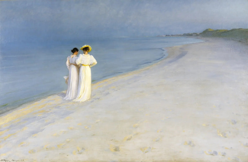 Kesäilta Skagenin rannalla - Peder Severin Krøyer