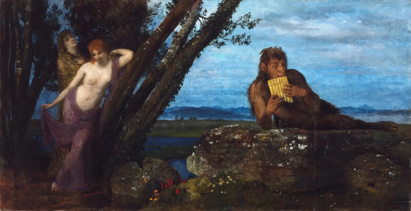 Keväinen ilta - Arnold Böcklin