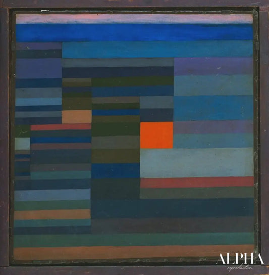 Soirée feu - Paul Klee - Reproductions de tableaux et peintures haut de gamme