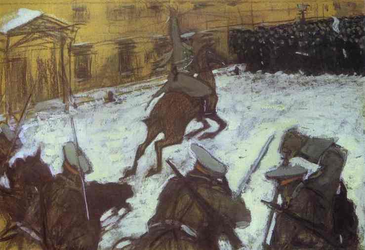 Sotilaat, sankarit, minne teidän kunnianne on kadonnut? - Valentin Serov
