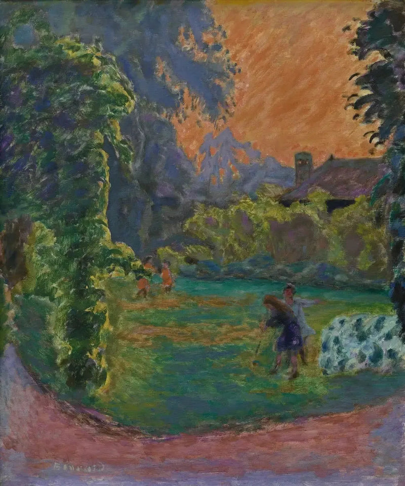Auringonlasku - Pierre Bonnard