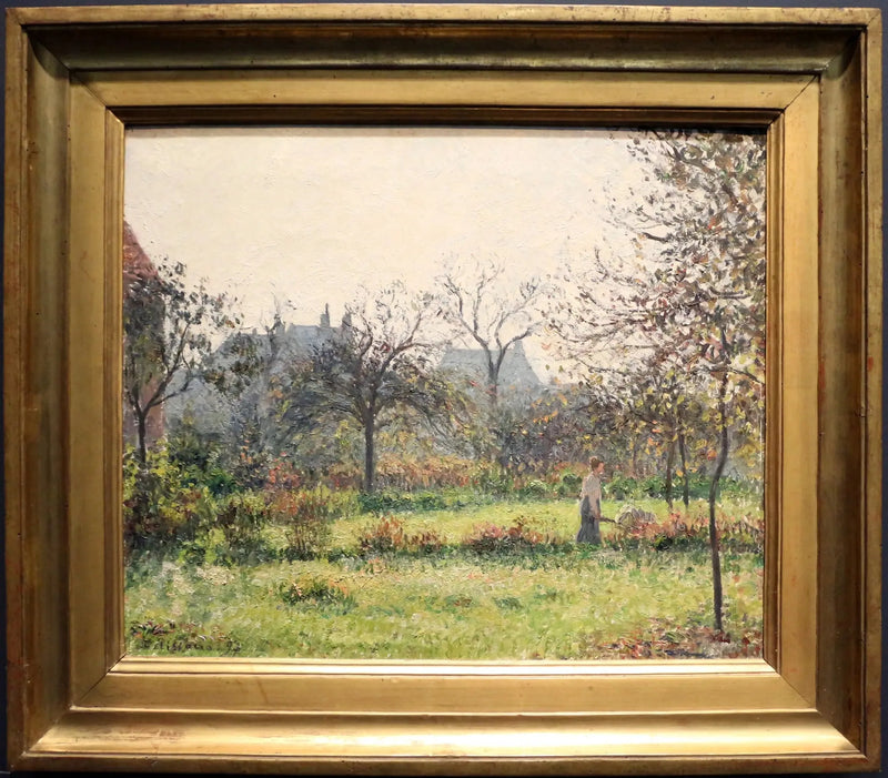 Aamun aurinko, syksy - Camille Pissarro