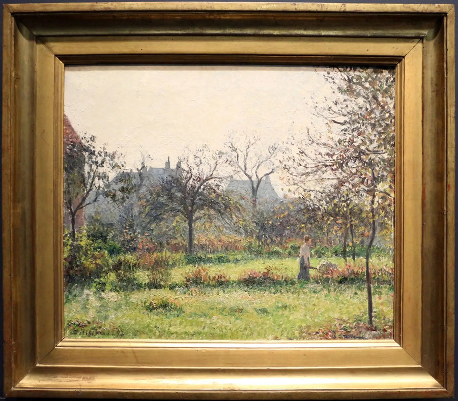 Aamun aurinko, syksy - Camille Pissarro