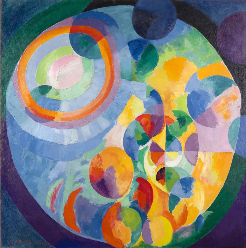 Aurinko ja kuu - Robert Delaunay