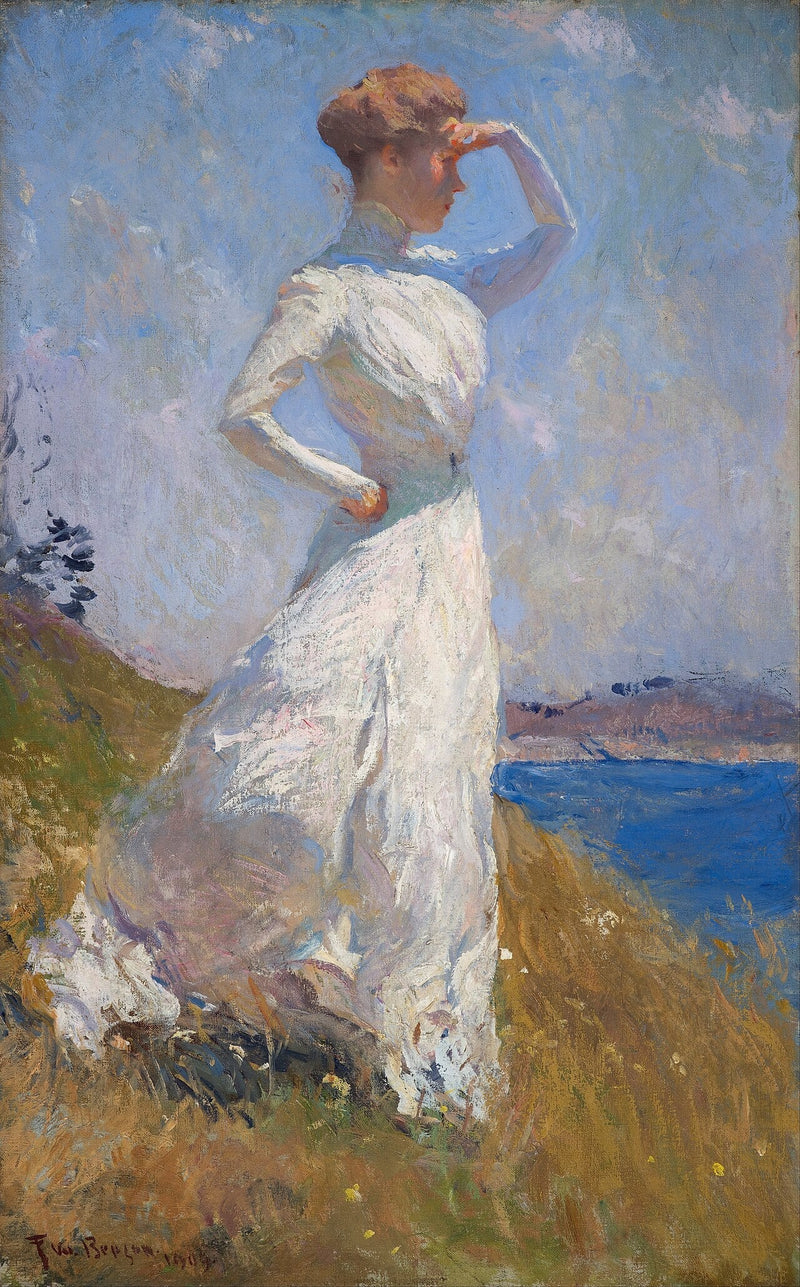 Auringonpaiste - Frank Weston Benson