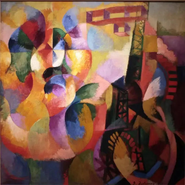 Aurinko, Torni, Lentokone - Robert Delaunay