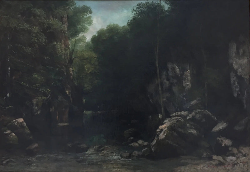 Yksinäisyys - Gustave Courbet