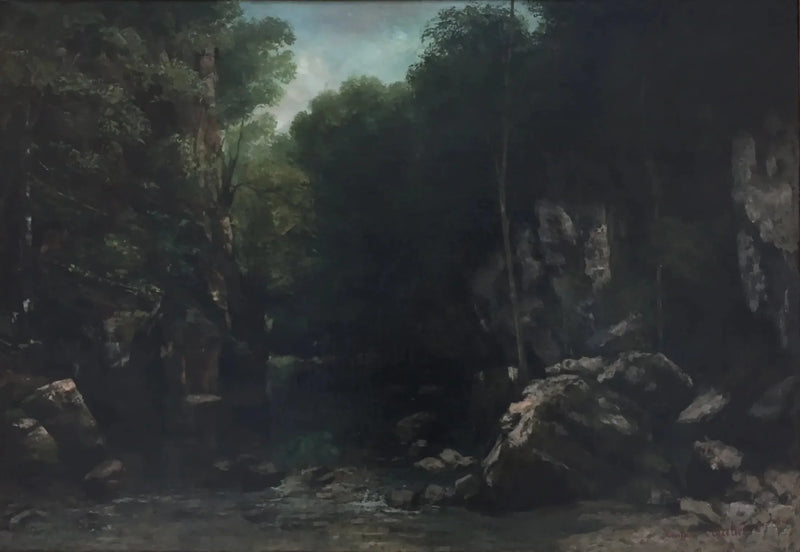 Yksinäisyys - Gustave Courbet