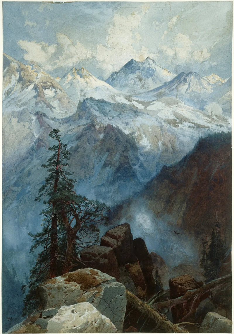 Sierrien huippu - Thomas Moran