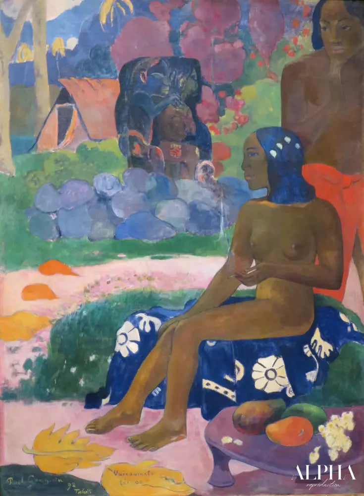 Son nom est Vairaumati - Paul Gauguin - Reproductions de tableaux et peintures haut de gamme