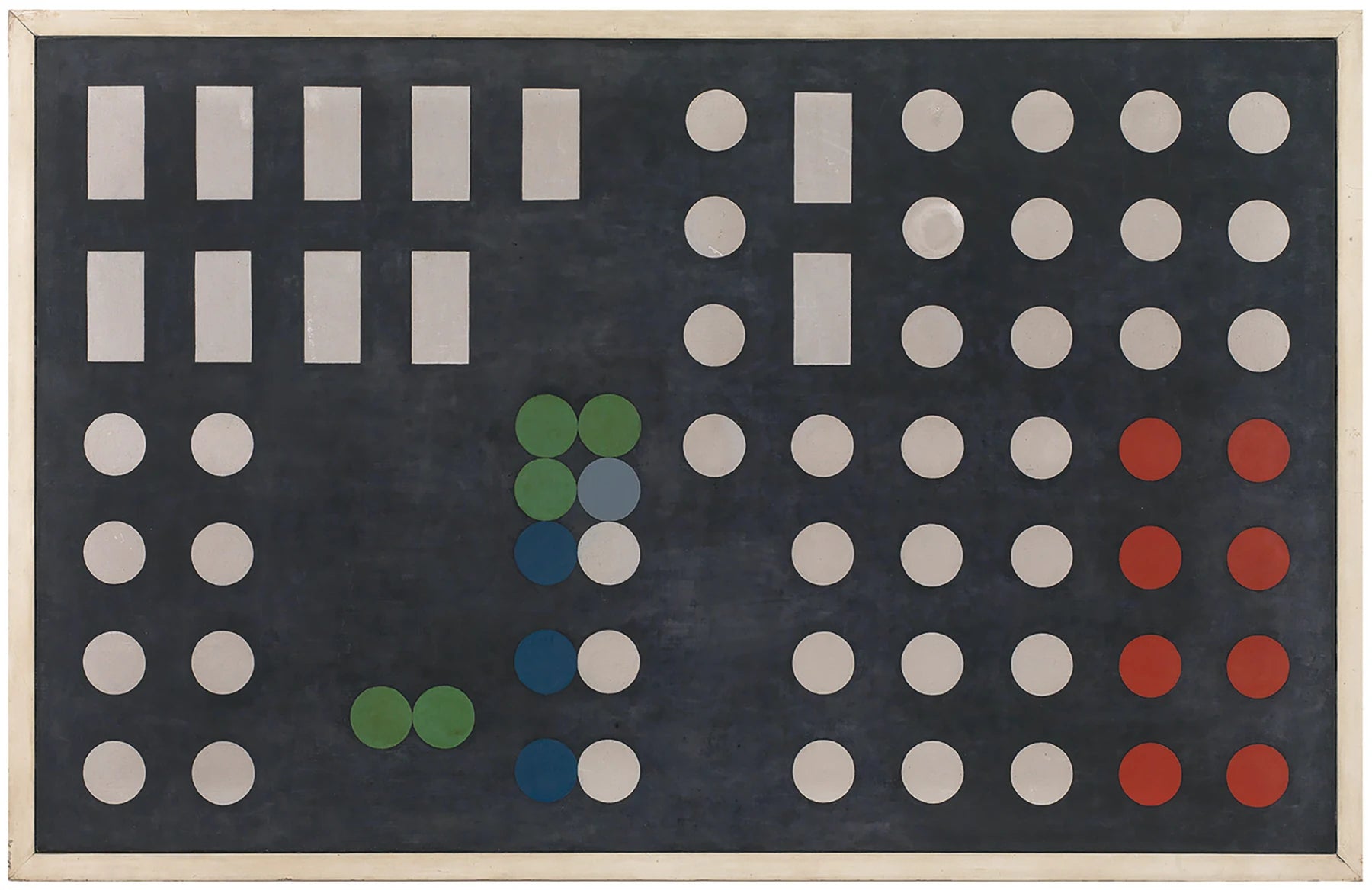 Circle Picture* (1933, version 2), peinture de Sophie Taeuber-Arp