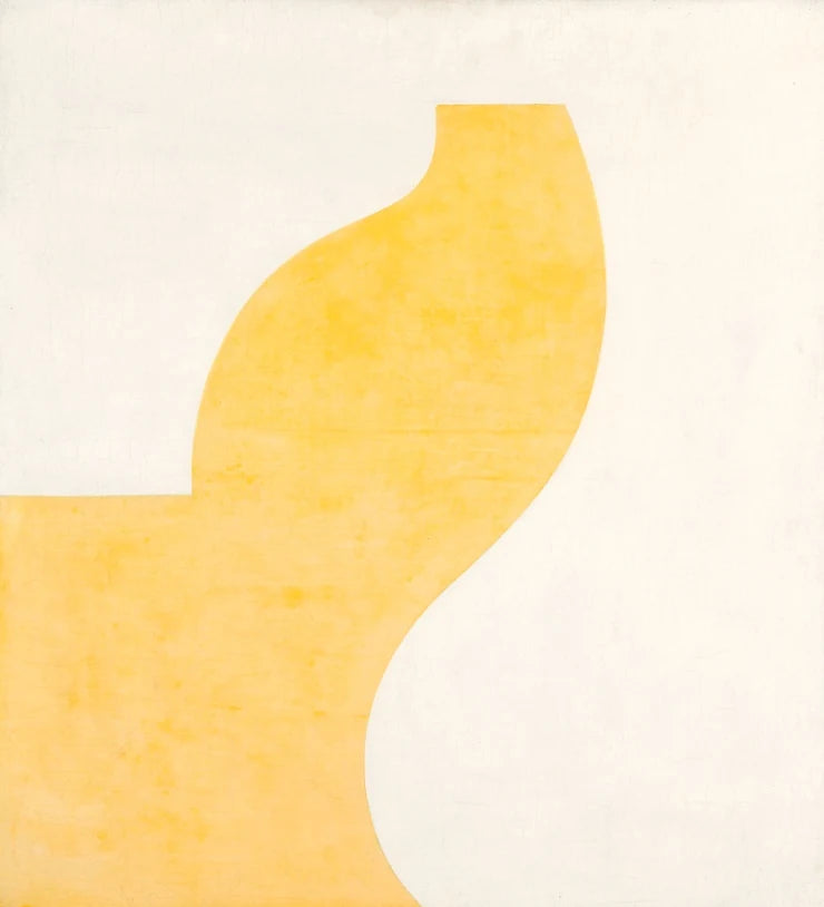 Forme jaune, peinture de Sophie Taeuber-Arp