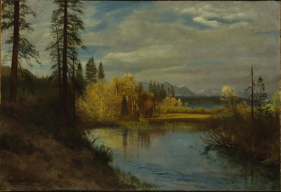 Uloskäynti Lake Tahoe - Albert Bierstadt
