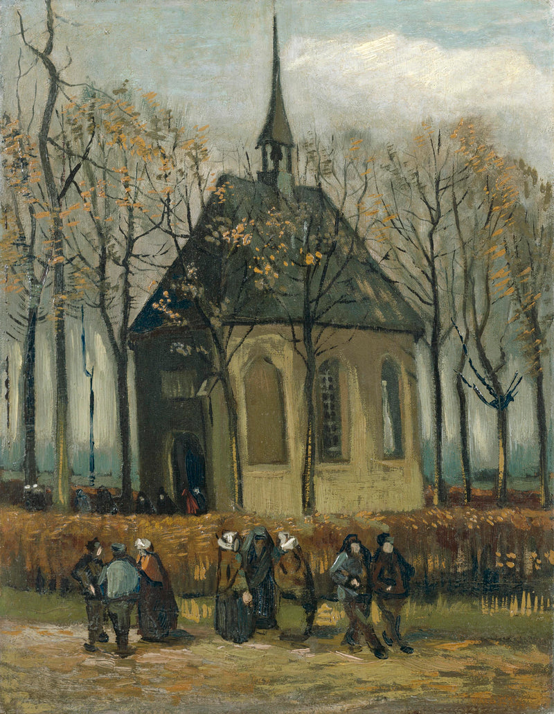 Nuenenin reformoidun kirkon jättävä seurakunta - Vincent van Gogh