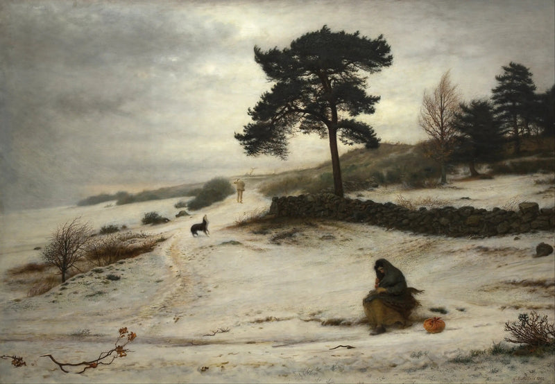 Soufflé, soufflé, vent d'hiver - John Everett Millais