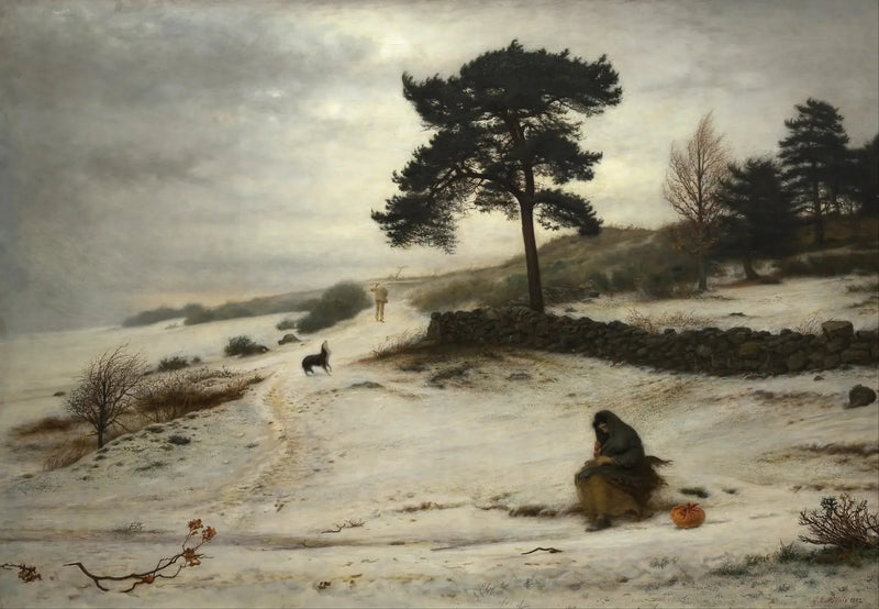 Soufflé, soufflé, vent d'hiver - John Everett Millais