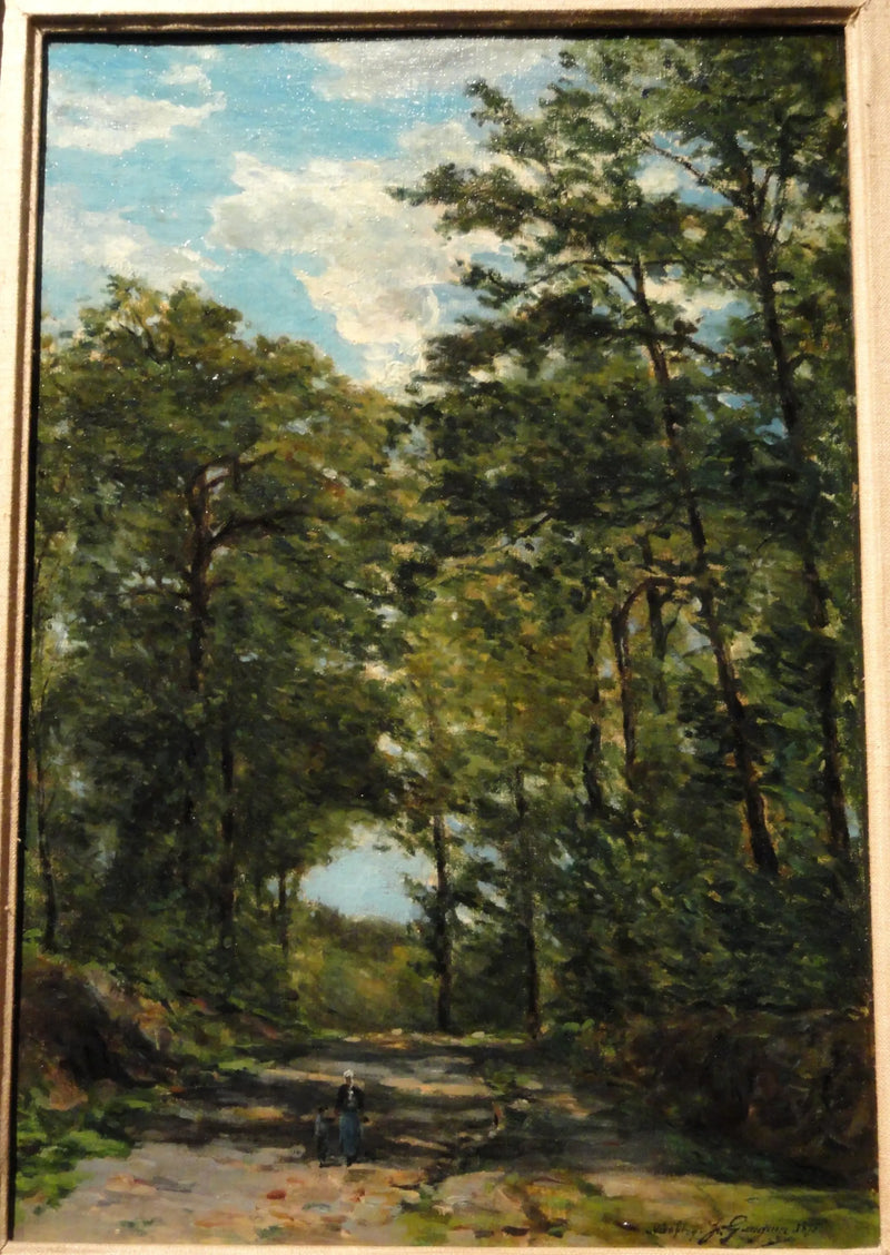 Viroflay-metsä - Paul Gauguin