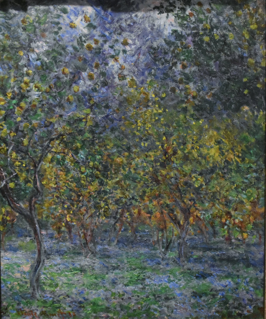 Sitruunoiden alla - Claude Monet