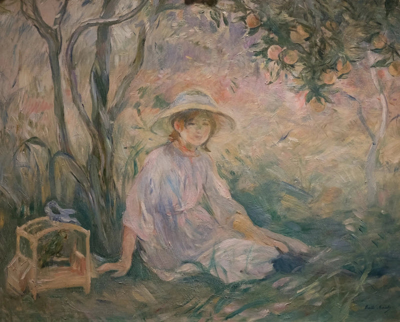 Appelsinipuun alla - Berthe Morisot