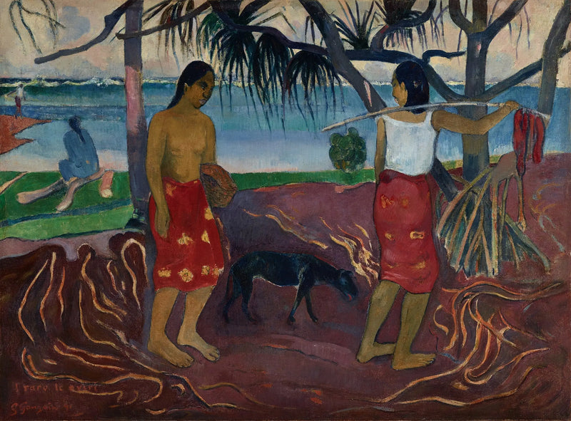 Panduksen alla - Paul Gauguin