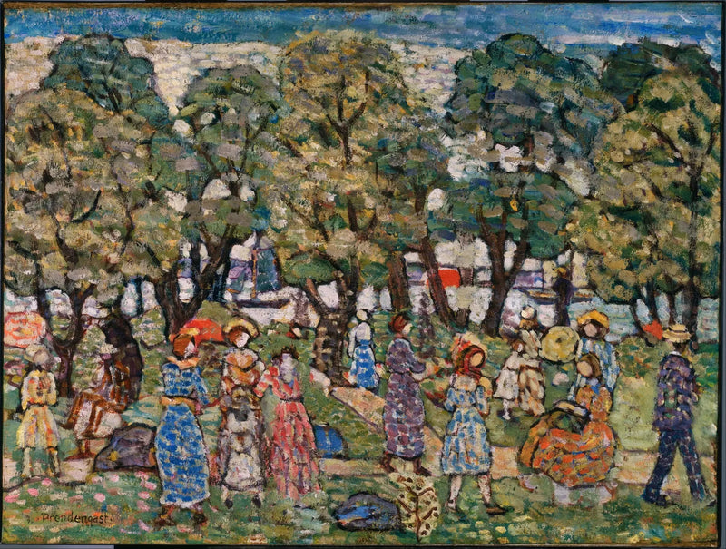 Puiden alla - Maurice Prendergast