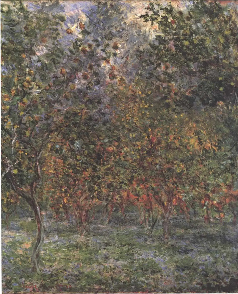 Sitruunoiden alla - Claude Monet