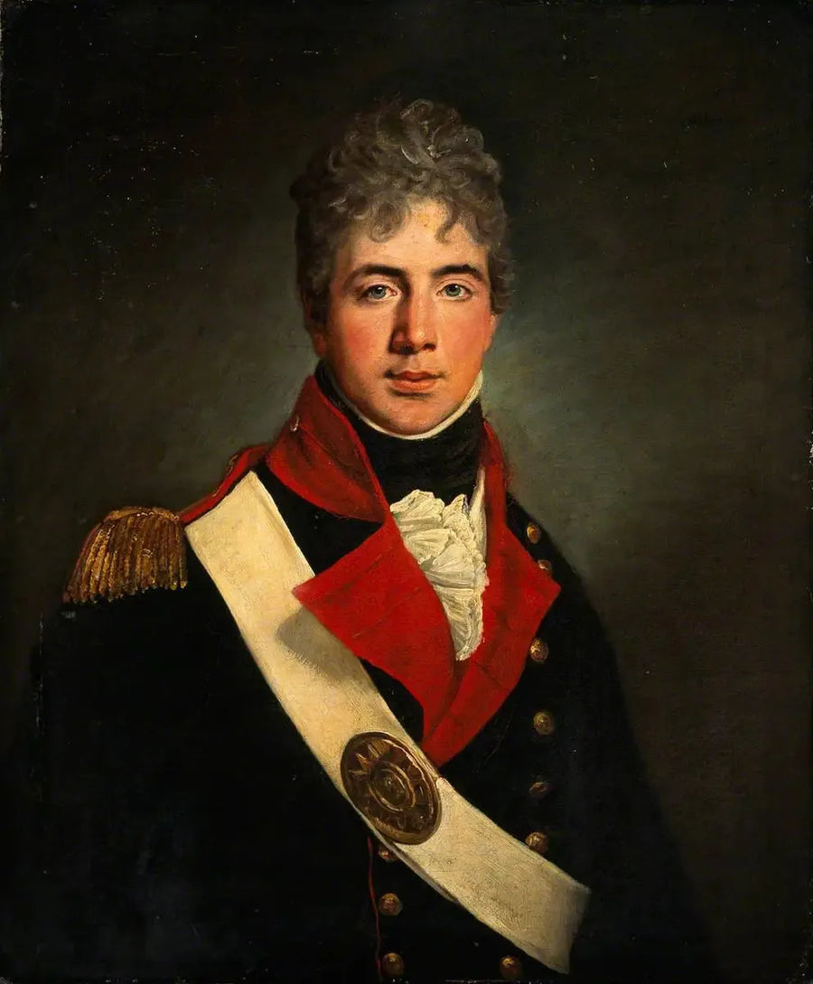 Alikersantti (myöhemmin majuriyliluutnantti) Adam Fife Crawford (1787–1864), Kuninkaallinen tykistö - Henry Raeburn