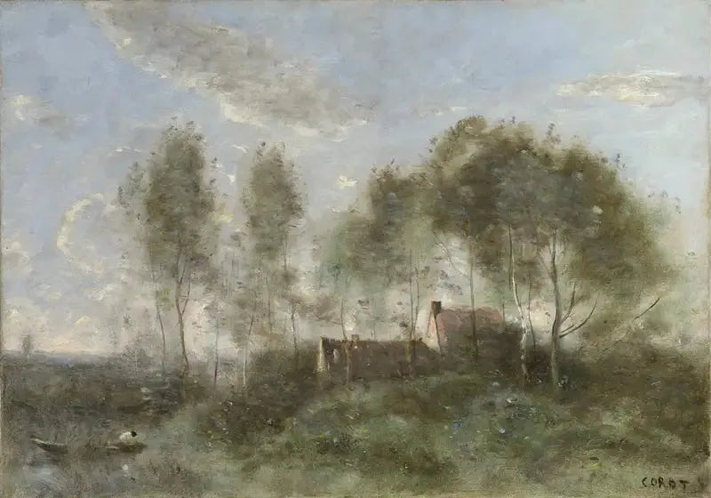 Muistoesi Coubronin matkasta - Jean-Baptiste Camille Corot