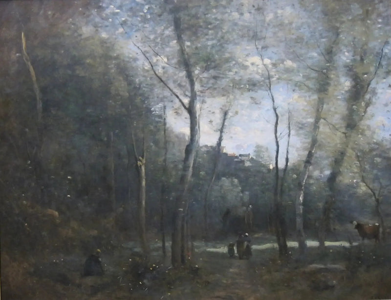 Muisto niityltä Brunoy'ssa - Jean-Baptiste Camille Corot